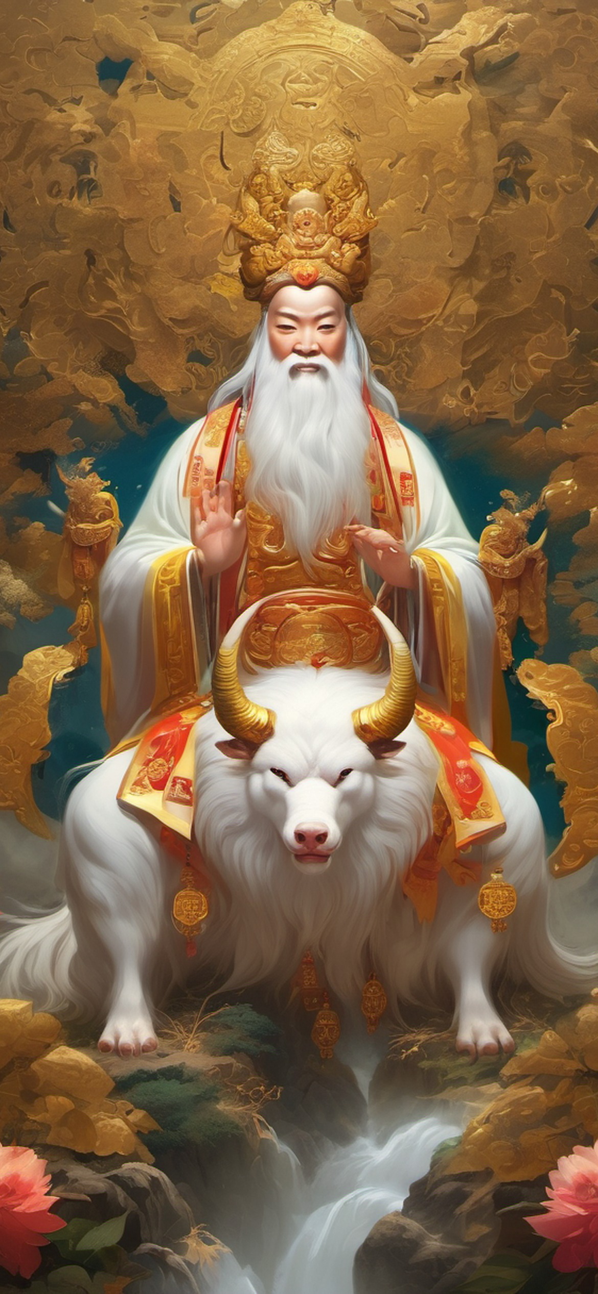 Bai Ze the Wisdom Beast Wallpaper