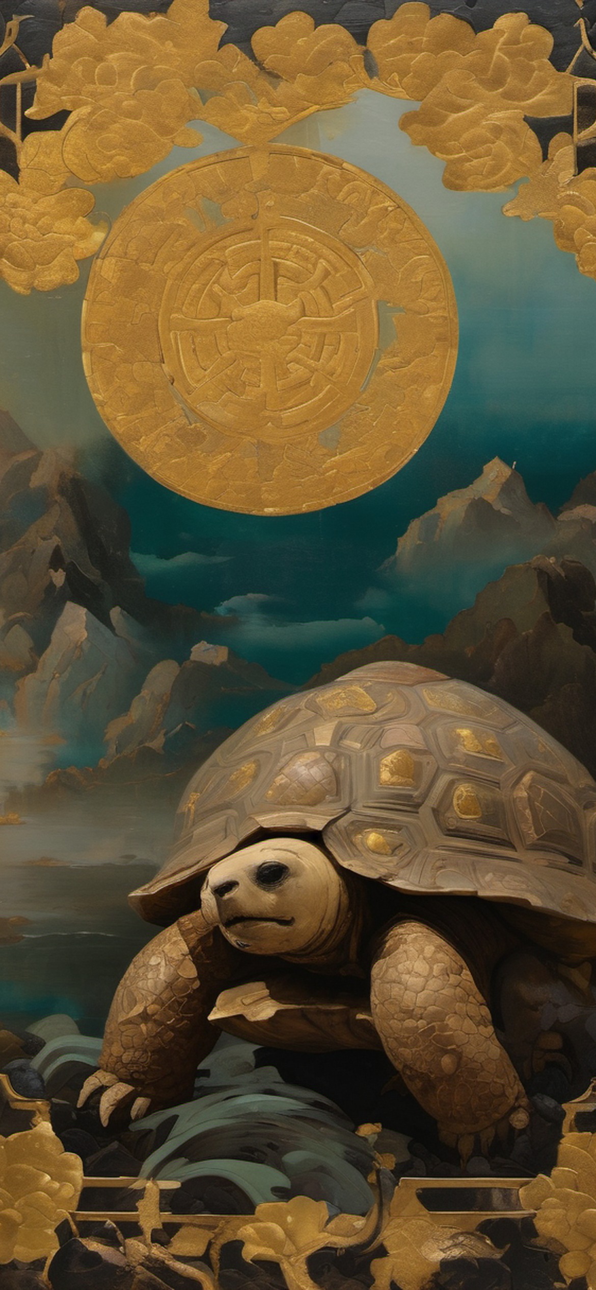 Black Tortoise Xuanwu Wallpaper