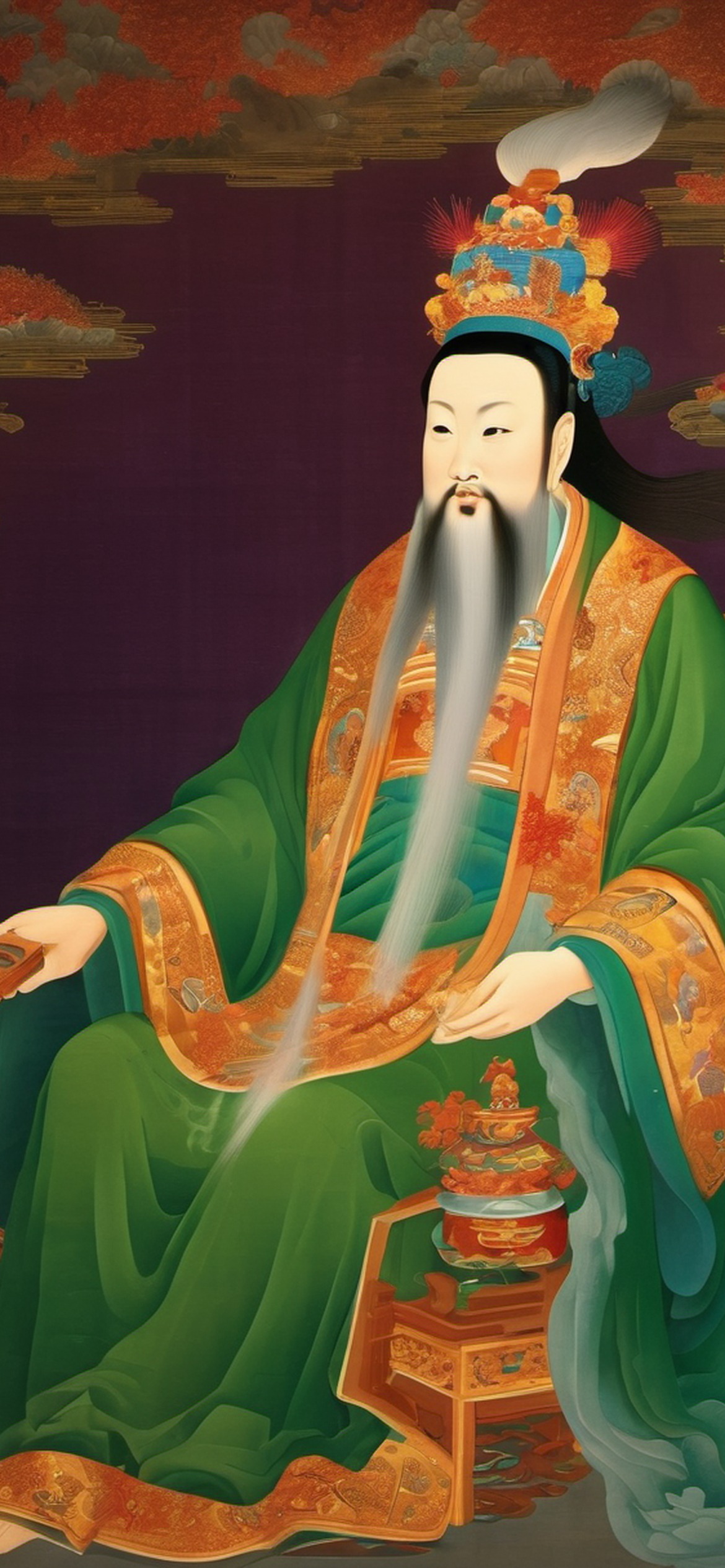 Immortal Cao Guojiu Wallpaper