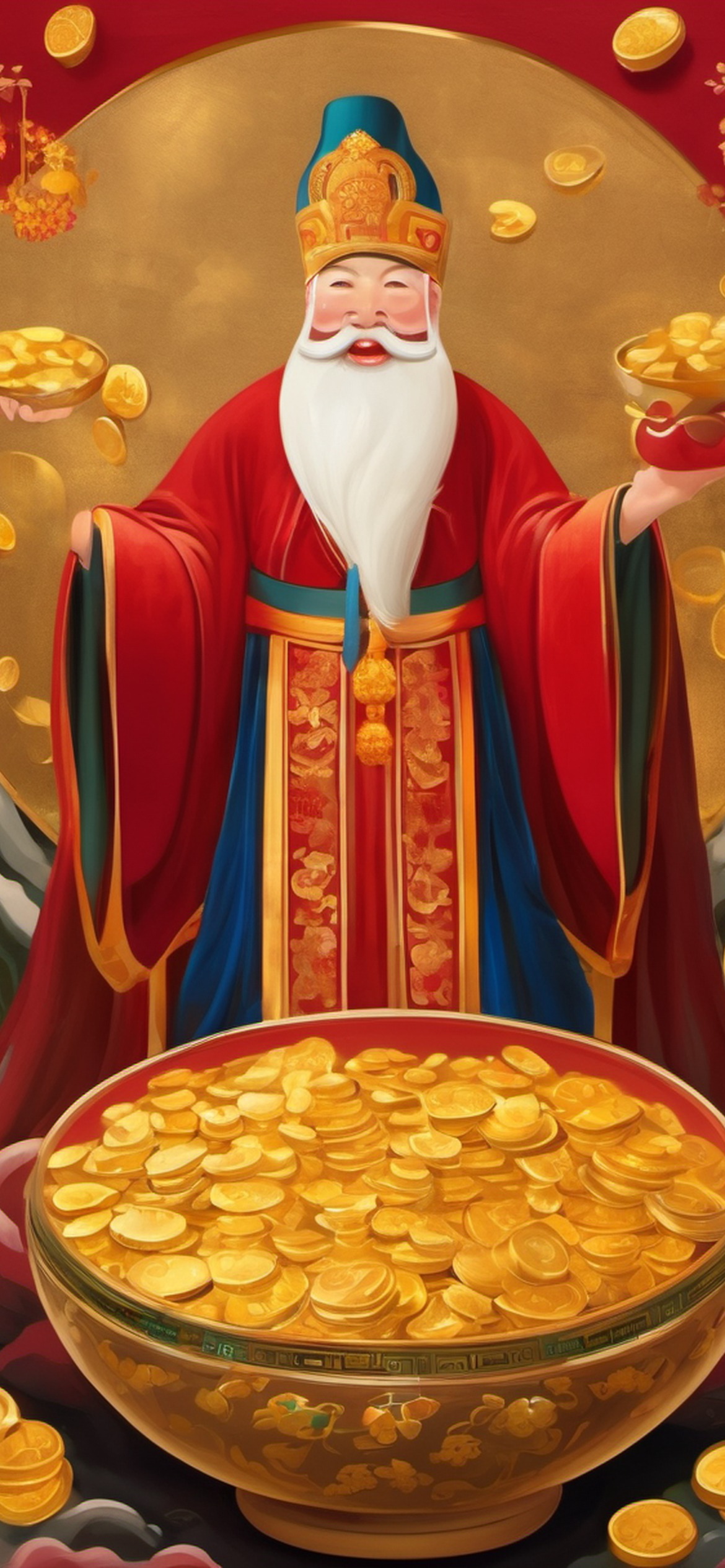 God of Wealth Wallpaper
