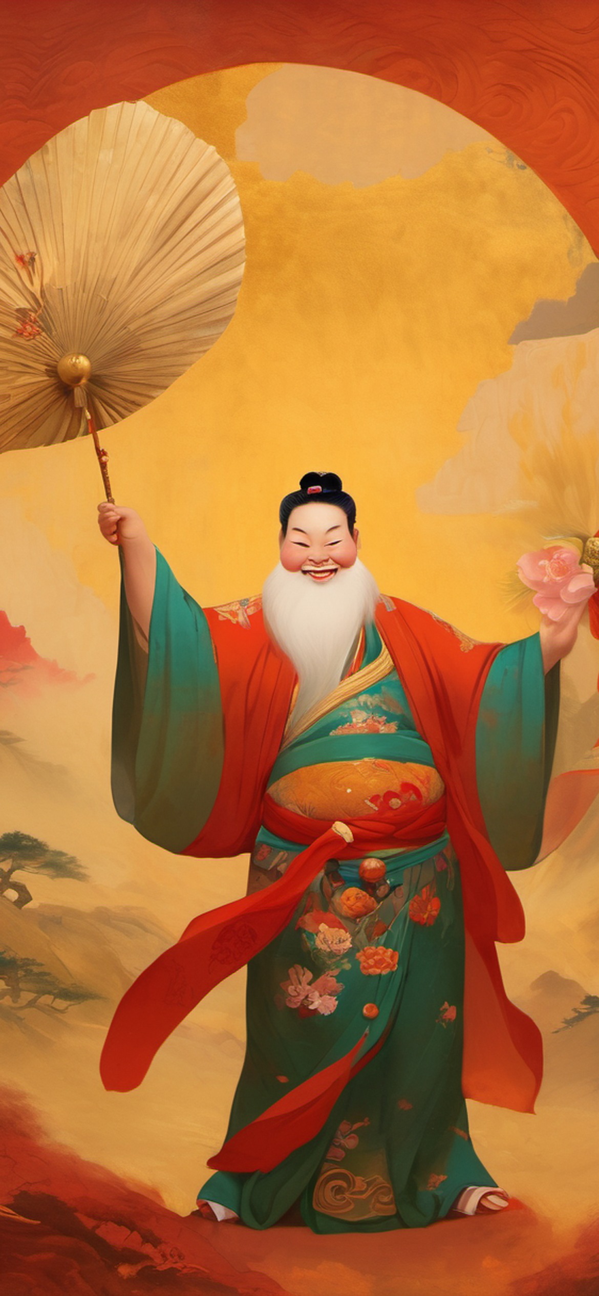 Immortal Han Zhongli Wallpaper