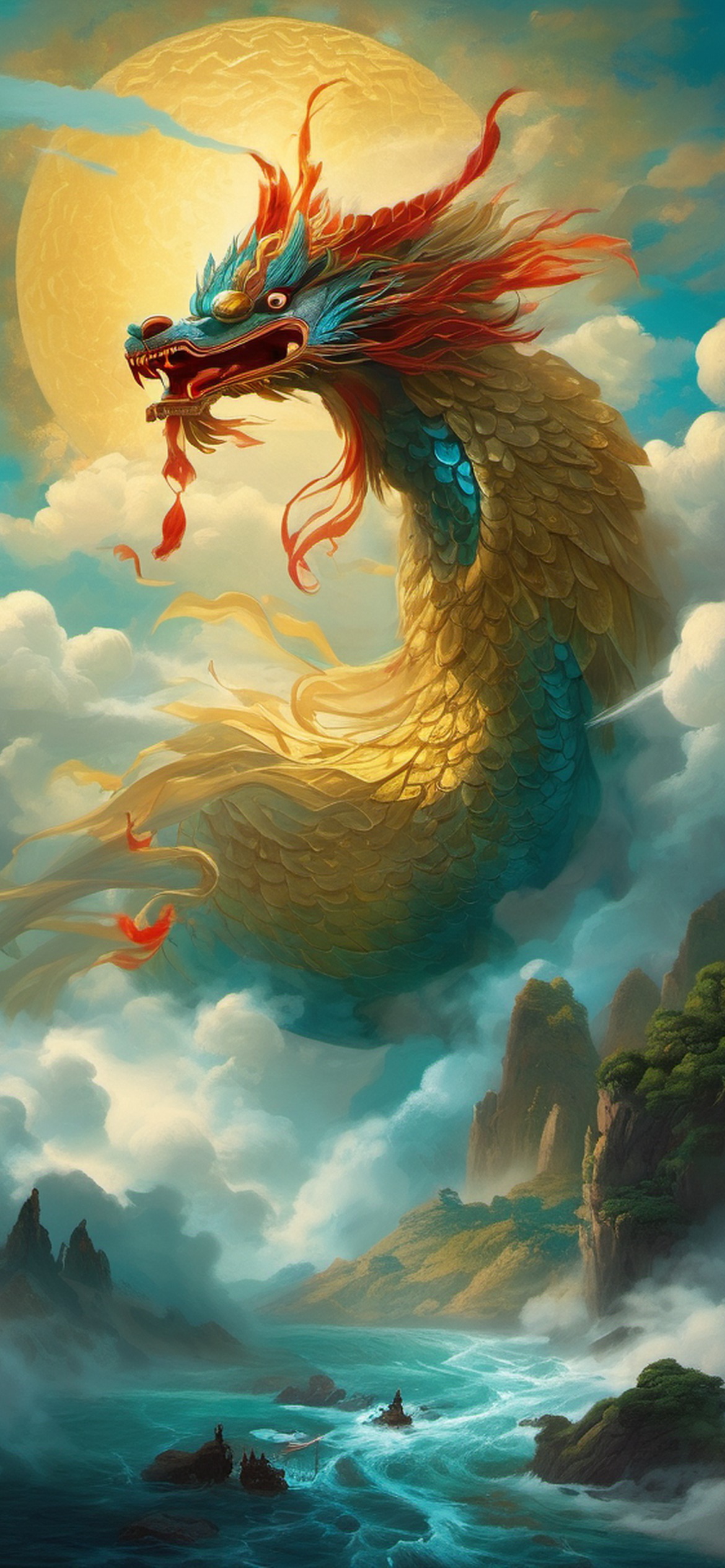 Kunpeng the Giant Bird Wallpaper