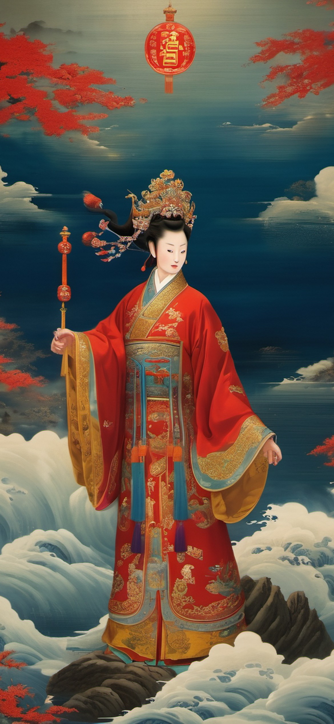 Goddess Mazu Wallpaper