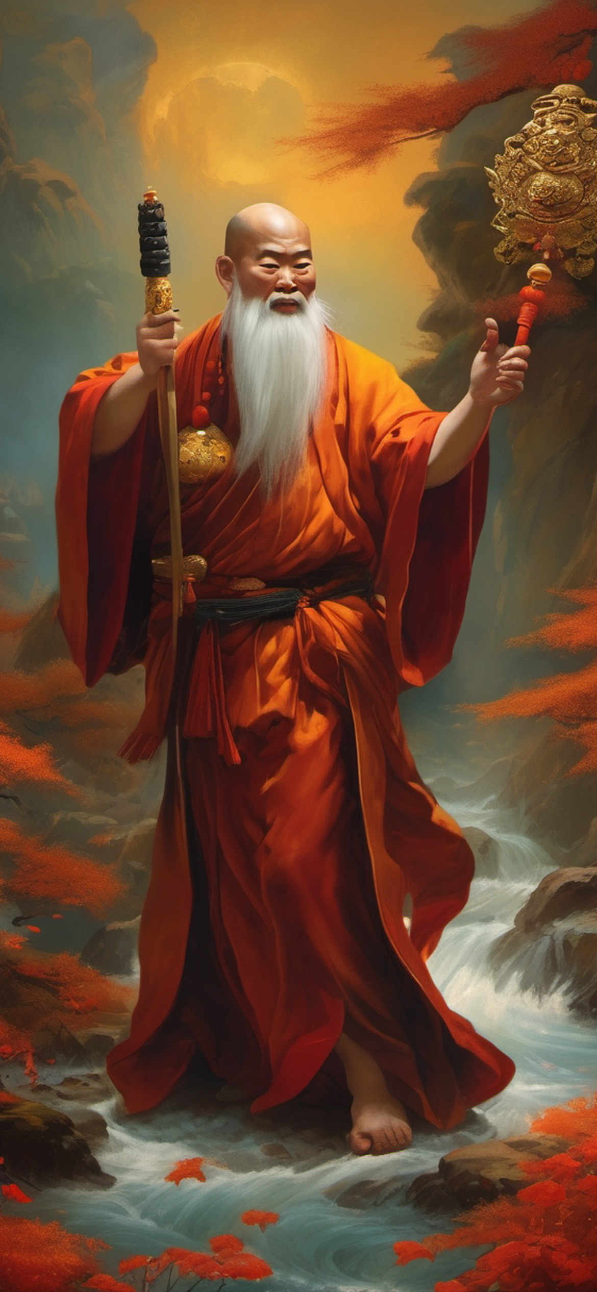 Sha Wujing the Monk Wallpaper