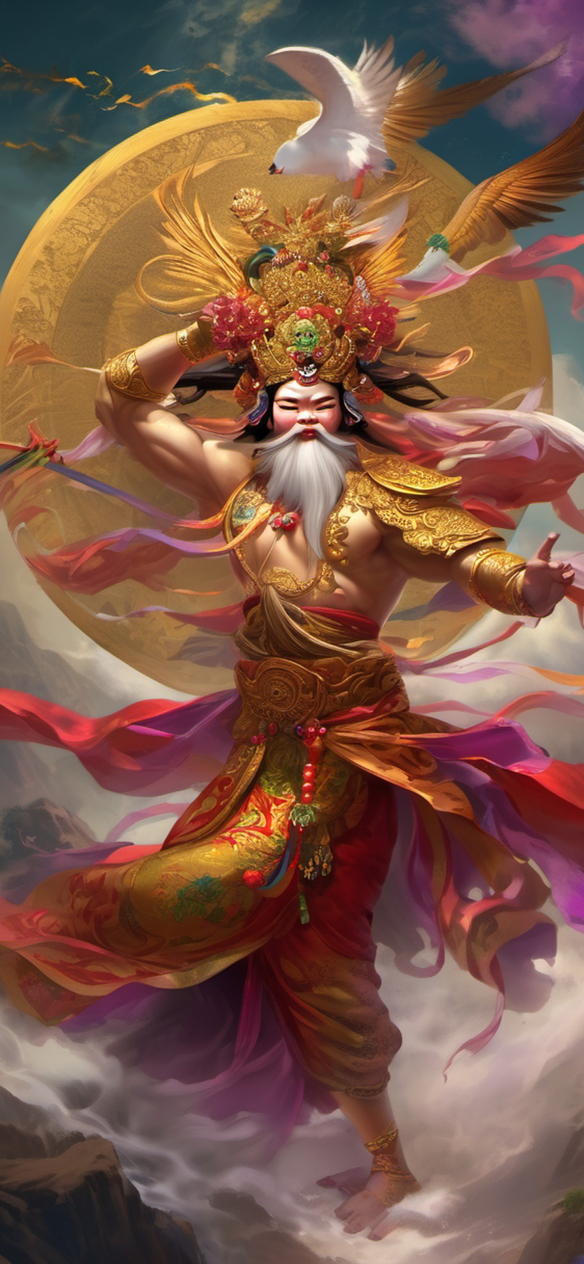 Thunder God Lei Gong Wallpaper