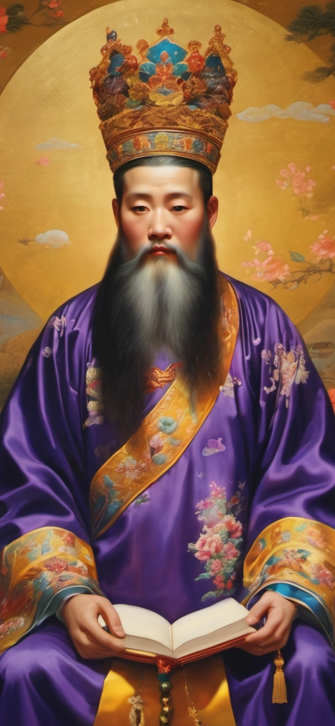 Wen Chang the Literature God Wallpaper