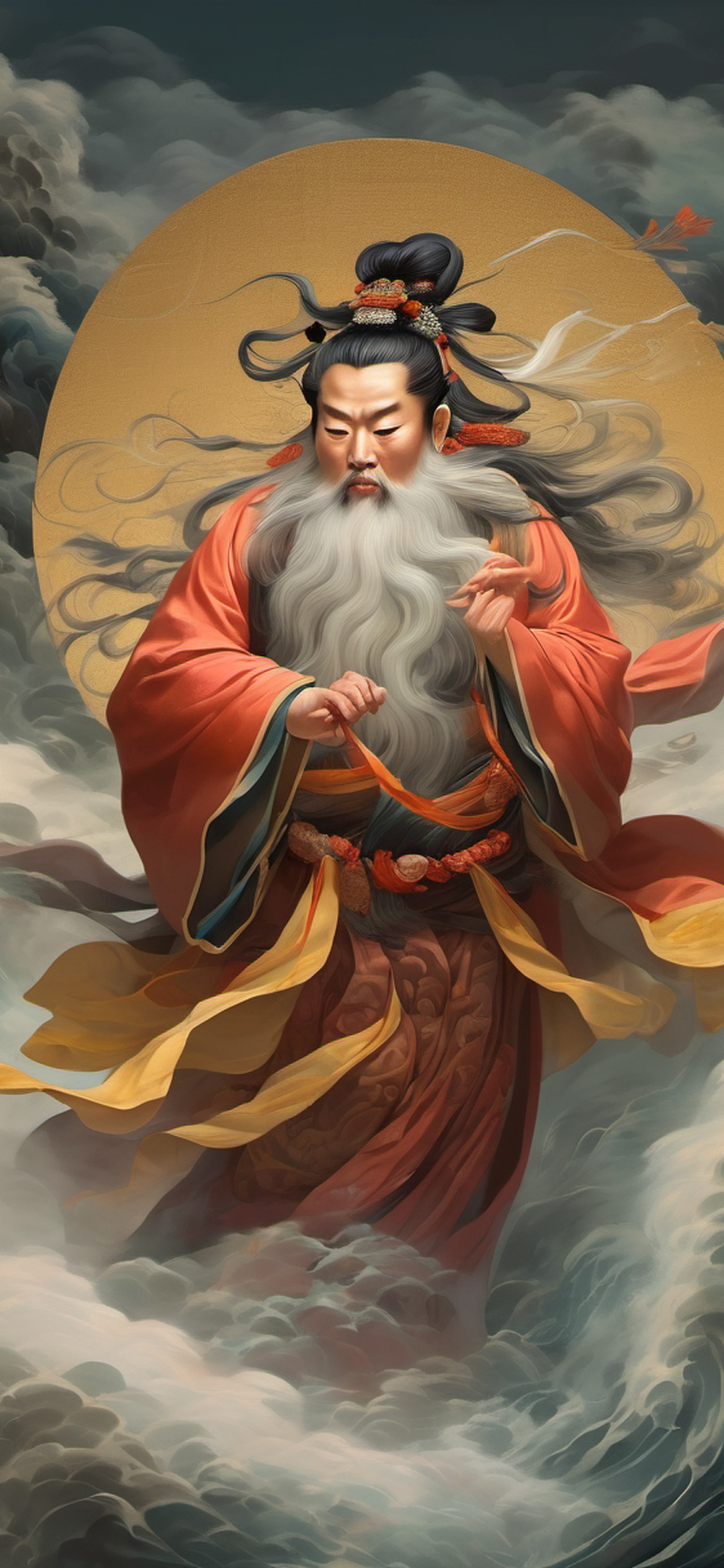 Wind God Feng Bo Wallpaper