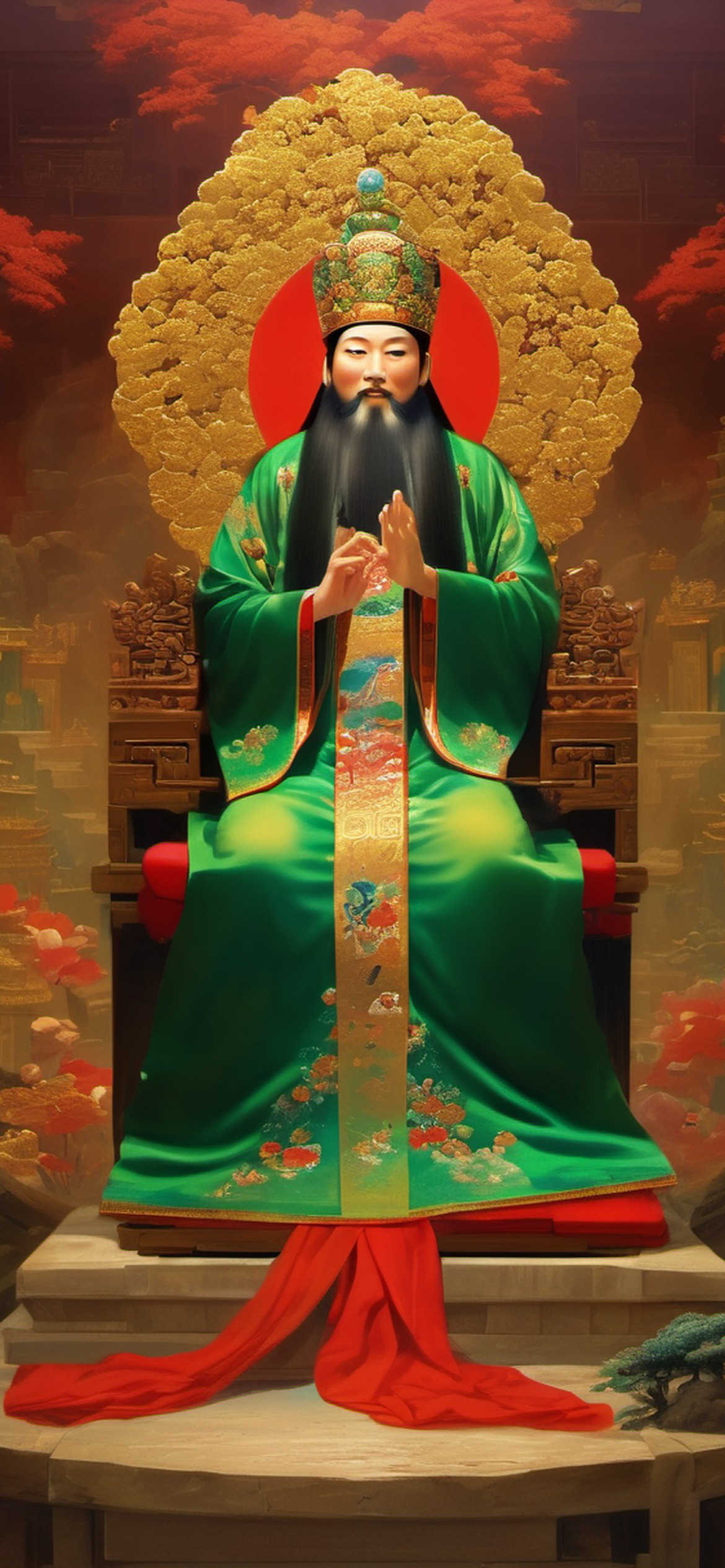 King Yanluo of the Underworld Wallpaper