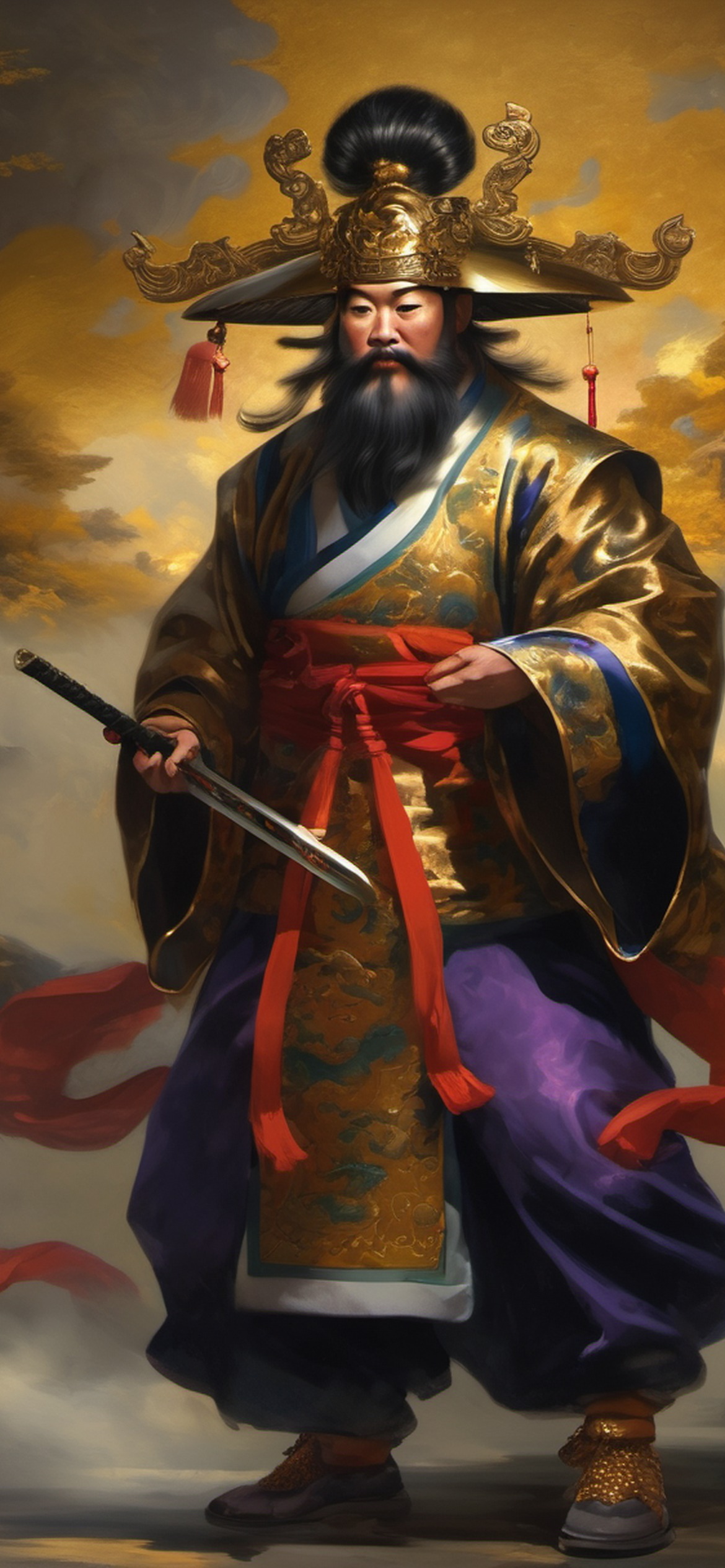 Demon Queller Zhong Kui Wallpaper